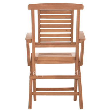 DINING CHAIR FOLDABLE CRANDER HM6377 TEAK WOOD 53x63x90Hcm.