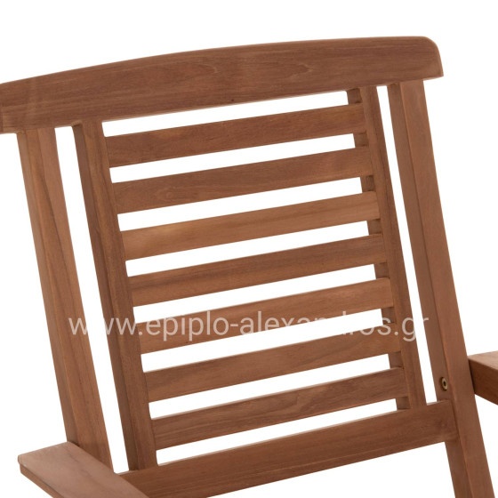 DINING CHAIR FOLDABLE CRANDER HM6377 TEAK WOOD 53x63x90Hcm.