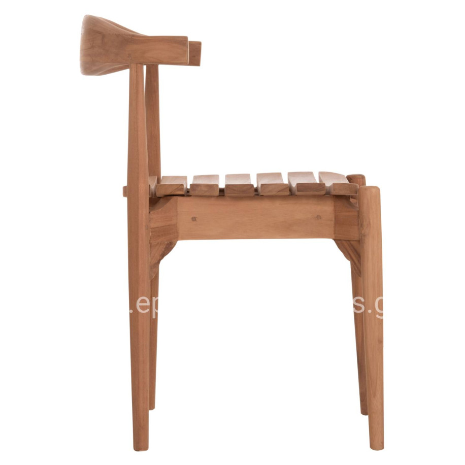 OUTDOOR DINING CHAIR DONNY HM6378 TEAK WOOD 52x54x74Hcm.