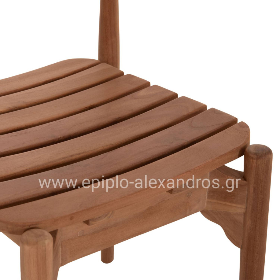 OUTDOOR DINING SET DONNY HM21292 EXTENDABLE TABLE & 6 DINING CHAIRS--TEAK WOOD