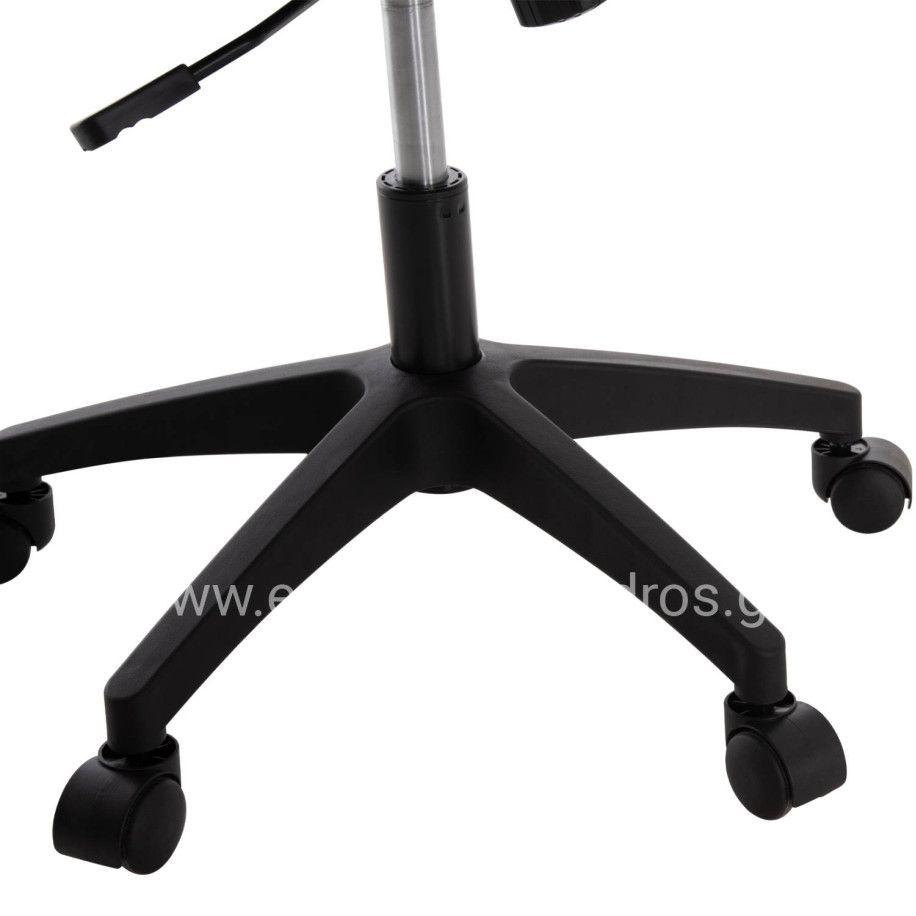 OFFICE CHAIR BLAZER HM1205.05 GREY MESH FABRIC--BLACK FRAME 60x58x110-130Hcm.