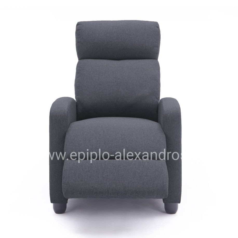 ΠΟΛΥΘΡΟΝΑ ΣΑΛΟΝΙΟΥ RELAX DROSEN HM3299.01 ΓΚΡΙ ΥΦΑΣΜΑ 68,5x86x100Υεκ