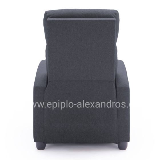 ΠΟΛΥΘΡΟΝΑ ΣΑΛΟΝΙΟΥ RELAX DROSEN HM3299.01 ΓΚΡΙ ΥΦΑΣΜΑ 68,5x86x100Υεκ