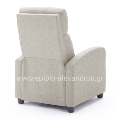 ΠΟΛΥΘΡΟΝΑ ΣΑΛΟΝΙΟΥ RELAX DROSEN HM3299.03 ΜΠΕΖ ΥΦΑΣΜΑ 68,5x86x100Υεκ
