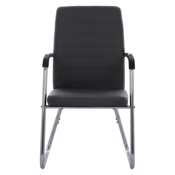 Conference chair HM1021.01 With arms and black PU 54x60x94 cm