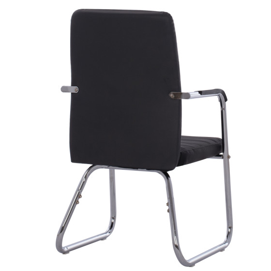 Conference chair HM1021.01 With arms and black PU 54x60x94 cm
