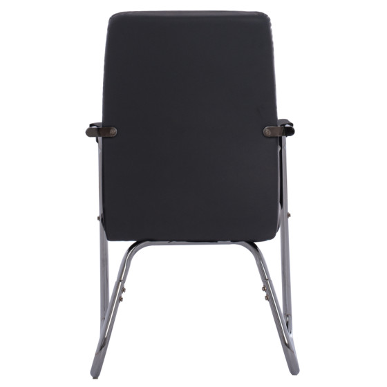 Conference chair HM1021.01 With arms and black PU 54x60x94 cm