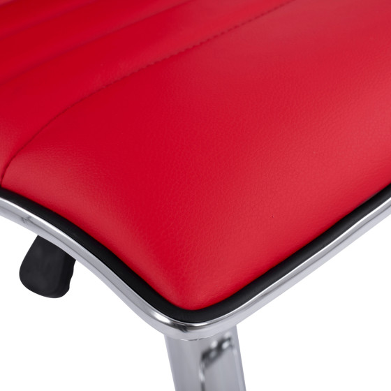 ΣΚΑΜΠΩ ΜΠΑΡ-ΚΟΥΖΙΝΑΣ NEXUS ΜΕ ΑΜΟΡΤΙΣΕΡ ΚΑΙ ΚΟΚΚΙΝΟ PU HM209.04 40x47.5x115εκ