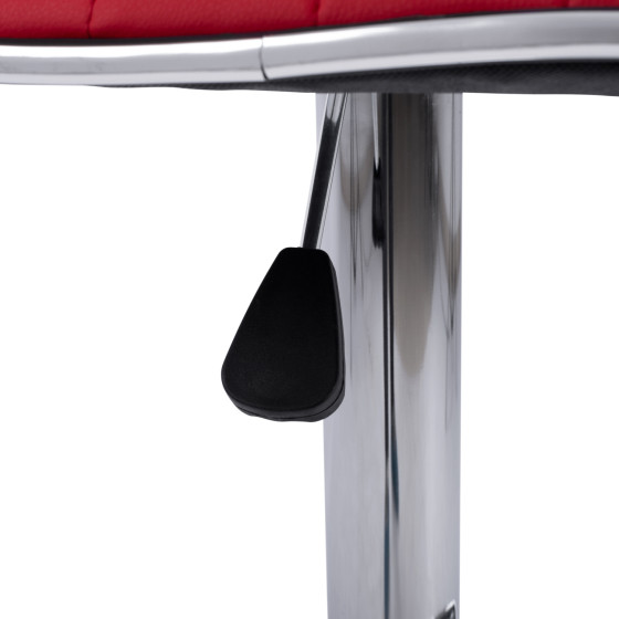 ΣΚΑΜΠΩ ΜΠΑΡ-ΚΟΥΖΙΝΑΣ NEXUS ΜΕ ΑΜΟΡΤΙΣΕΡ ΚΑΙ ΚΟΚΚΙΝΟ PU HM209.04 40x47.5x115εκ