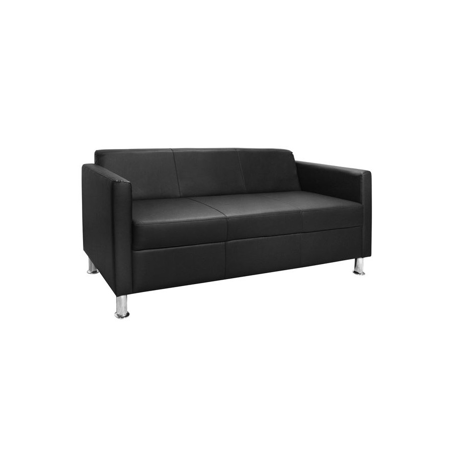 ΚΑΝΑΠΕΣ 3 ΘΕΣΙΟΣ CUBO PU ΜΑΥΡΟ HM3034.02 173χ71χ73Υεκ.