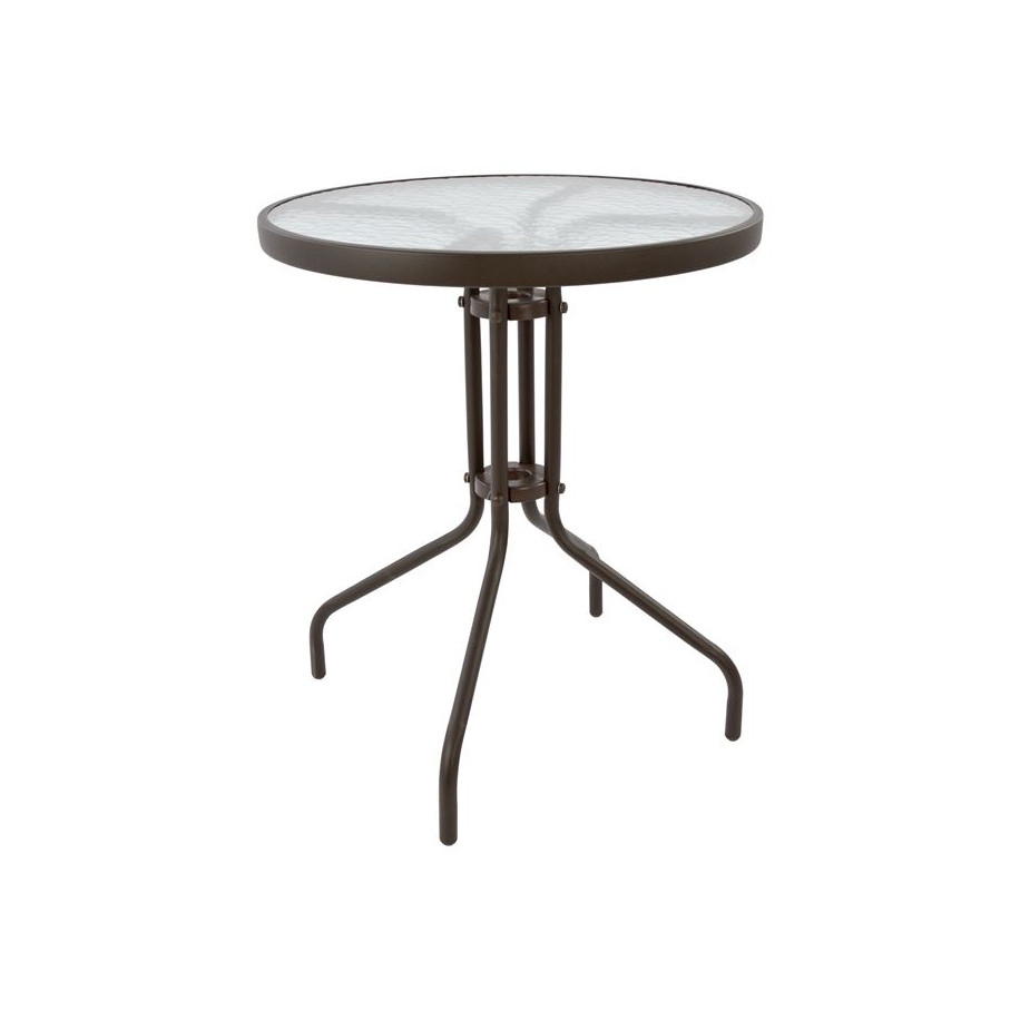 Table Metallic Lima Brown '60x70cm HM5079.02