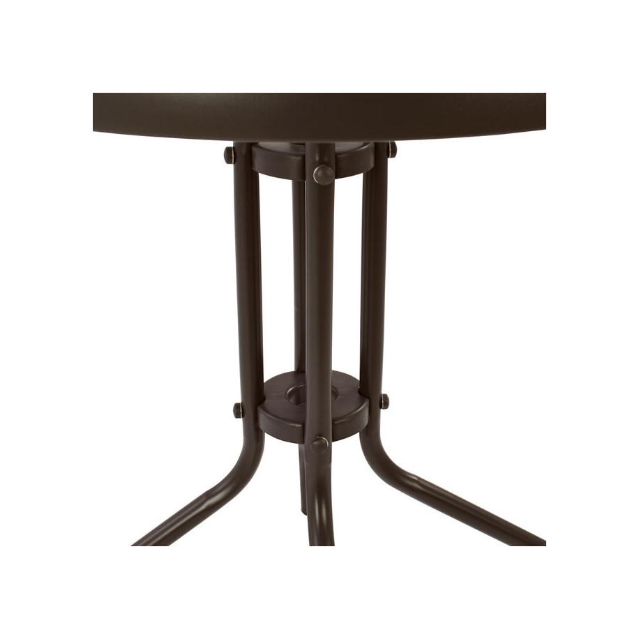 Table Metallic Lima Brown '60x70cm HM5079.02