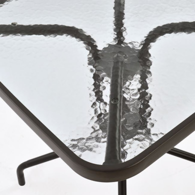 Table Figo metallic Brown 60x60x72 cm HM5035.02