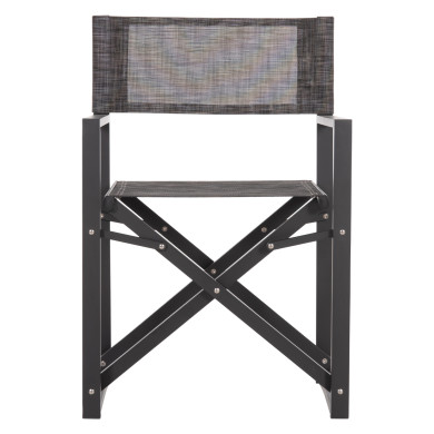 DIRECTOR'S CHAIR ALUMINUM DUPRE HM5094.01 GREY COLOR 57x48,5x85.5Hcm.