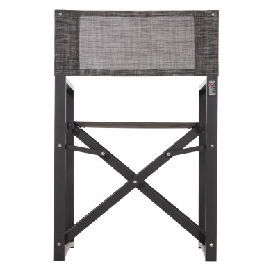 DIRECTOR'S CHAIR ALUMINUM DUPRE HM5094.01 GREY COLOR 57x48,5x85.5Hcm.