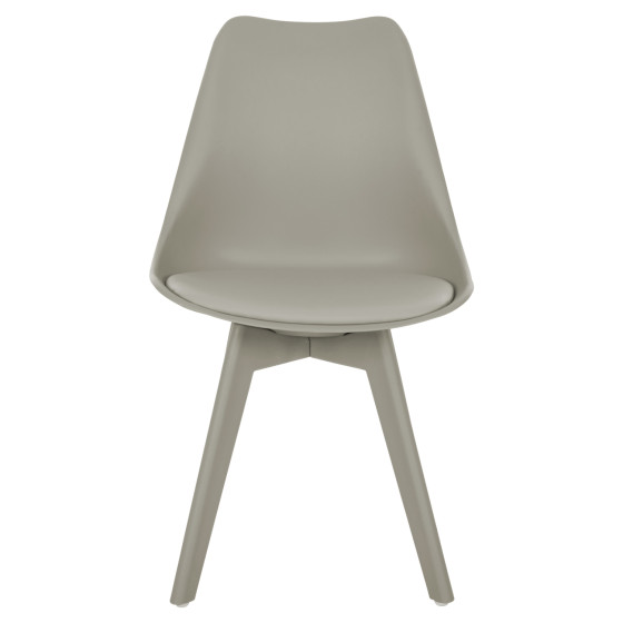 Chair Vegas HM0033.40 POLYPROPYLENE-PU-GREY 48x56x82
