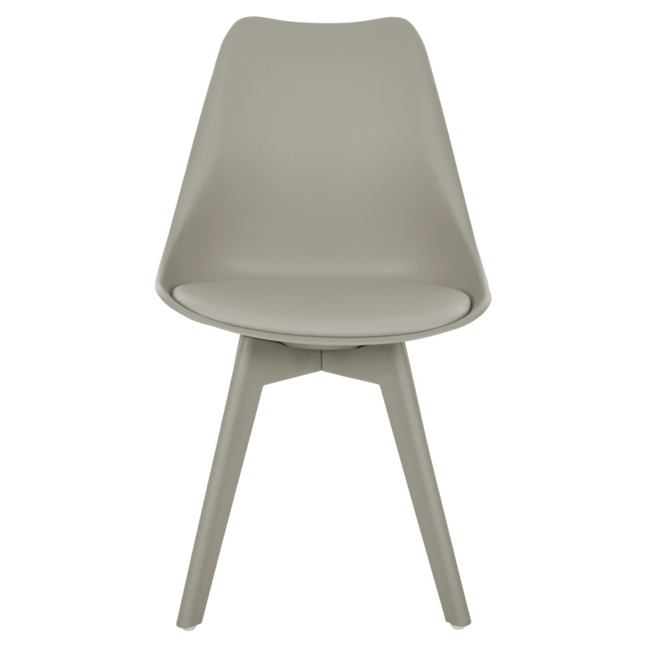 Chair Vegas HM0033.40 POLYPROPYLENE-PU-GREY 48x56x82