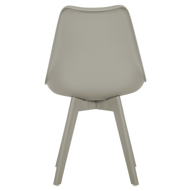 Chair Vegas HM0033.40 POLYPROPYLENE-PU-GREY 48x56x82