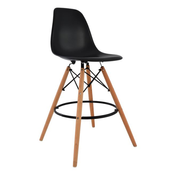 Bar Stool Renata Black HM0173.02 47x50x108 cm