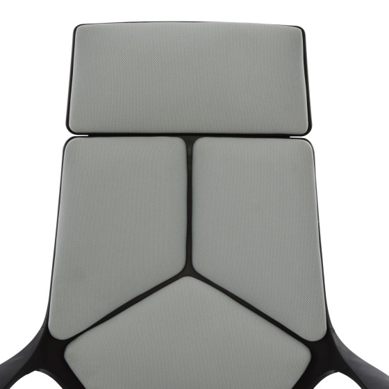 Office chair HM1073.21 Grey with Black frame 64x61x127 cm