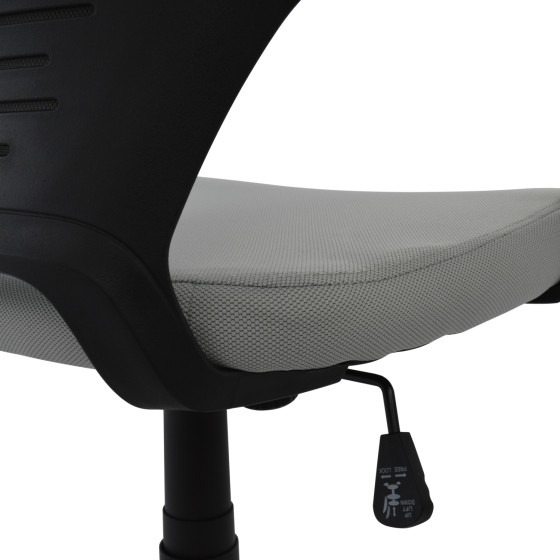 Office chair HM1073.21 Grey with Black frame 64x61x127 cm