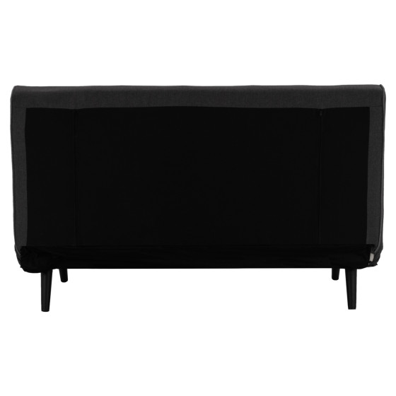 ΚΑΝΑΠΕΣ ΚΡΕΒΑΤΙ 2 ΑΤΟΜΩΝ ASMA HM3077.03 ΣΚΟΥΡΟ ΓΚΡΙ ΥΦΑΣΜΑ 140x80x77Yεκ.