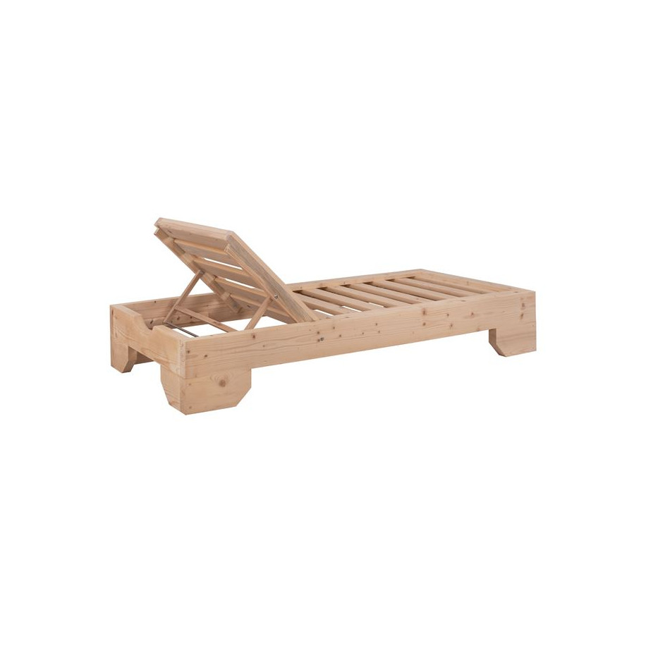 ΞΑΠΛΩΣΤΡΑ ΞΥΛΙΝΗ ΒΑΡΕΩΣ ΤΥΠΟΥ ΜΑΚΕΔΟΝΙΑ HM5646.02 ΑΒΑΦΗ 204X77,5X29Y εκ.