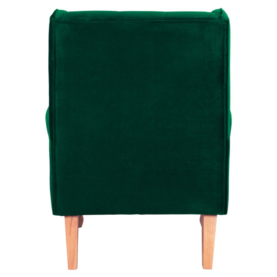 Armchair Cypress green velvet, 81x83x101, HM3073.13
