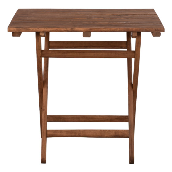 Director's Table Limnos 60x80 Solid Wood Impregnation Walnut HM5651.01