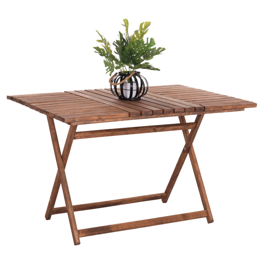 Director's Table Limnos Solid Wood Impregnation Walnut HM5649.01 120x80x75cm