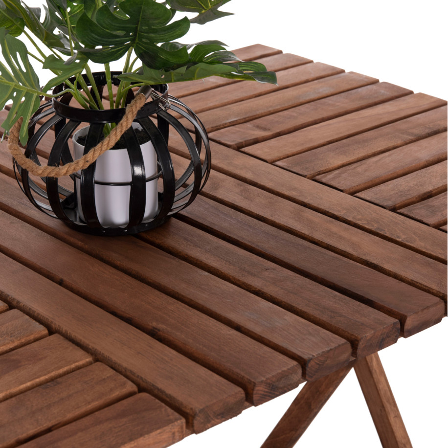 Director's Table Limnos Solid Wood Impregnation Walnut HM5649.01 120x80x75cm