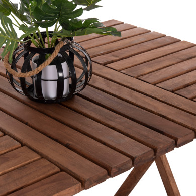 Director's Table Limnos Solid Wood Impregnation Walnut HM5649.01 120x80x75cm