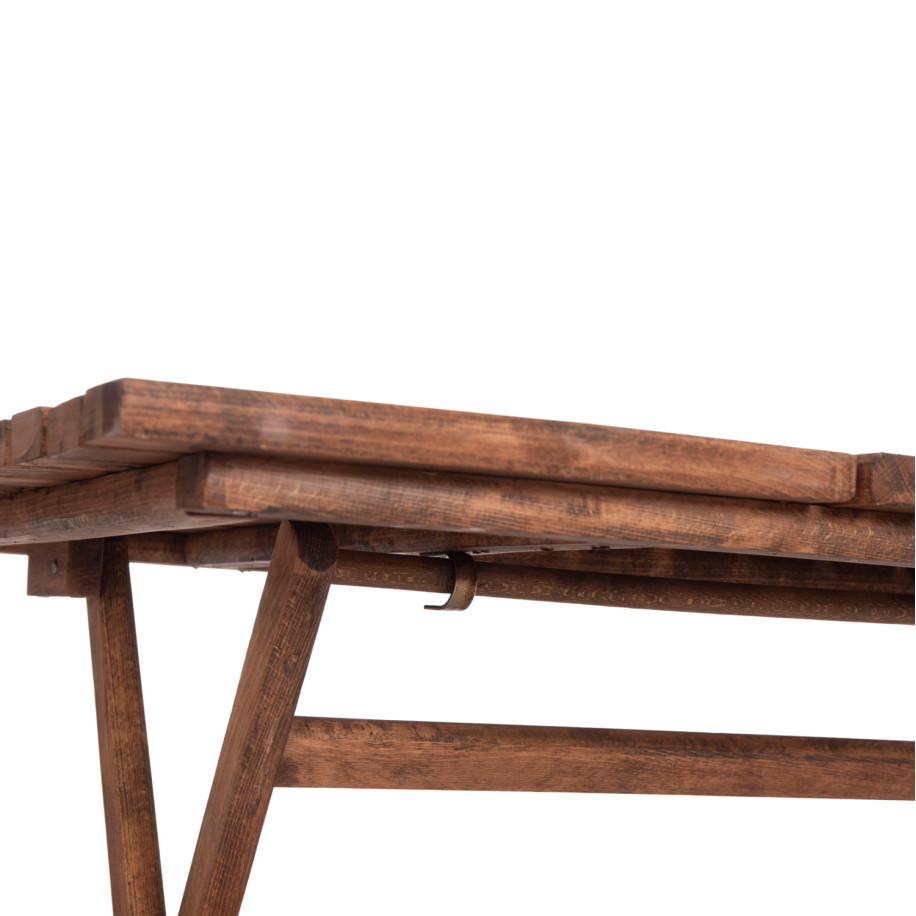 Director's Table Limnos Solid Wood Impregnation Walnut HM5649.01 120x80x75cm