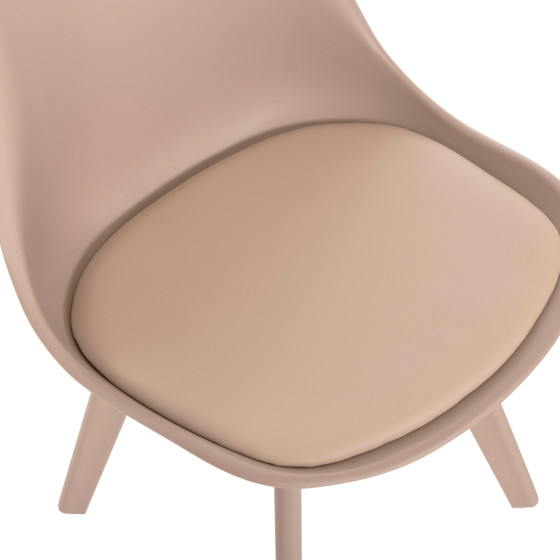 ΚΑΡΕΚΛΑ VEGAS HM0033.45 ΜΕ ΠΟΔΙΑ ΠΟΛΥΠΡΟΠΥΛΕΝΙΟΥ ΚΑΙ ΚΑΘΙΣΜΑ PP ΚΑΠΟΥΤΣΙΝΟ 49x55,5x84Υ