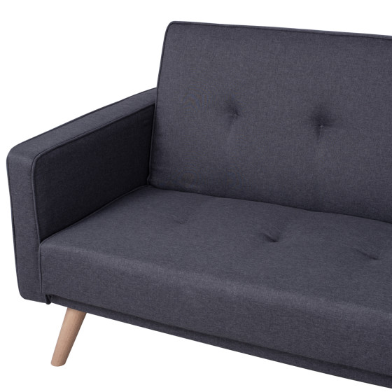 Reversible Corner Sofa Bed Talia HM3153 Grey Fabric 269x152x87cm