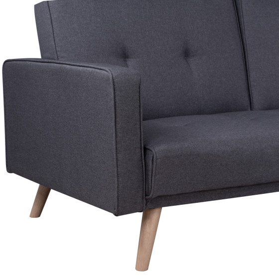 Reversible Corner Sofa Bed Talia HM3153 Grey Fabric 269x152x87cm