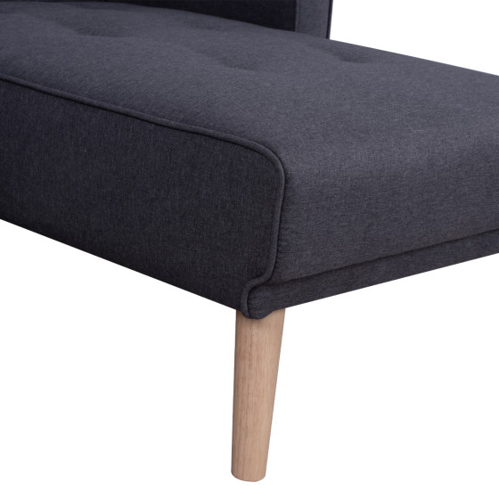 Reversible Corner Sofa Bed Talia HM3153 Grey Fabric 269x152x87cm