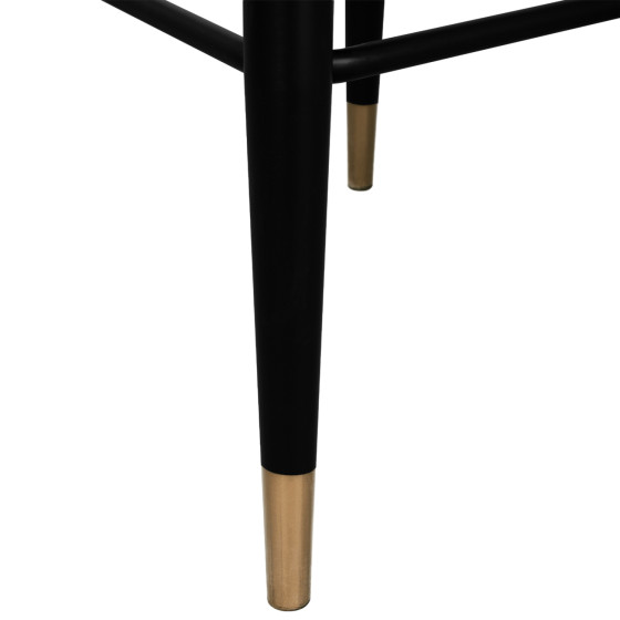 Bar Stool Harper HM8526.01 Velvet Grey with Metallic Frame 50Χ51Χ111cm