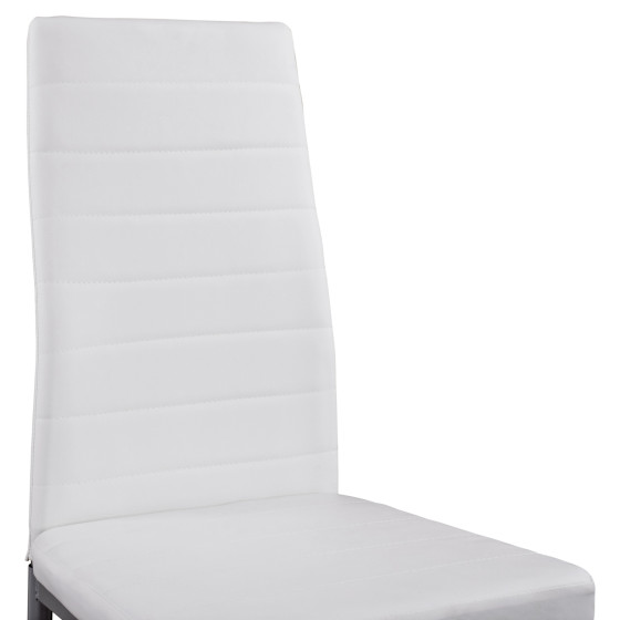 ΚΑΡΕΚΛΑ ΜΕΤΑΛΛΙΚΗ LADY HM0037.11 ΛΕΥΚΟ PU ΜΕΤΑΛΛΙΚΟ ΣΚΕΛΕΤΟ K/D 40x48x95Y εκ.