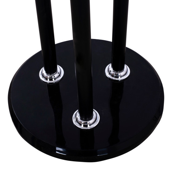 ΚΑΛΟΓΕΡΟΣ 3ΠΛΟΣ WYATT HM8610.02 ΞΥΛΟ ΟΞΙΑΣ-ΜΑΥΡΟ ΜΕΤΑΛΛΟ-ΒΑΣΗ ΜΑΡΜΑΡΟ Φ37X173Υεκ.