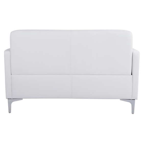 ΚΑΝΑΠΕΣ 2ΘΕΣΙΟΣ NELLIE HM3159.22 ΜΕ ΛΕΥΚΟ PU 113x71x71Υ εκ.