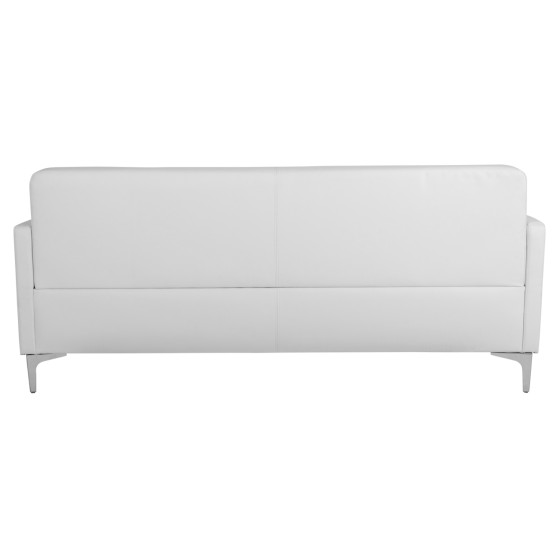 ΚΑΝΑΠΕΣ 3ΘΕΣΙΟΣ NELLIE HM3159.32 ΜΕ ΛΕΥΚΟ PU 163x71x71Υ εκ.