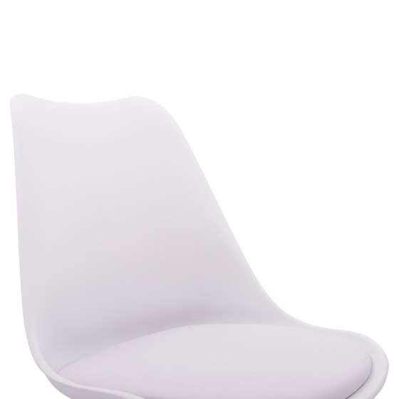 Bar Stool Vegas HM8000.11 White 48x58x105 cm
