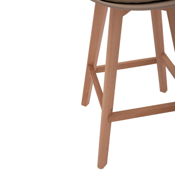 Bar Stool Vegas HM8000.45 Cappuccino color 48x58x105 cm
