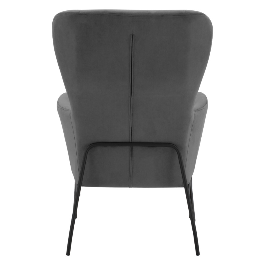 ΠΟΛΥΘΡΟΝΑ ΜΠΕΡΖΕΡΑ ΒΕΛΟΥΔΟ ΓΚΡΙ ΜΕ ΜΕΤΑΛΛΙΚΟ ΜΑΥΡΟ ΠΟΔΙ HM8721.01