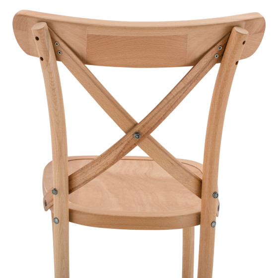 ΣΚΑΜΠΟ ΜΕΣ.ΥΨΟΥΣ GIOLIANA HM8750.01 ΑΠΟ ΟΞΙΑ ΦΥΣΙΚΟ ΜΕ PLYWOOD ΚΑΘΙΣΜΑ 46x46x101Υ εκ.