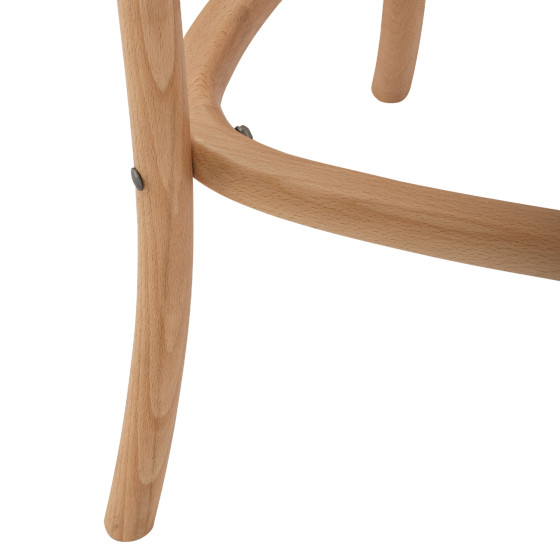 ΣΚΑΜΠΟ ΜΕΣ.ΥΨΟΥΣ GIOLIANA HM8750.01 ΑΠΟ ΟΞΙΑ ΦΥΣΙΚΟ ΜΕ PLYWOOD ΚΑΘΙΣΜΑ 46x46x101Υ εκ.