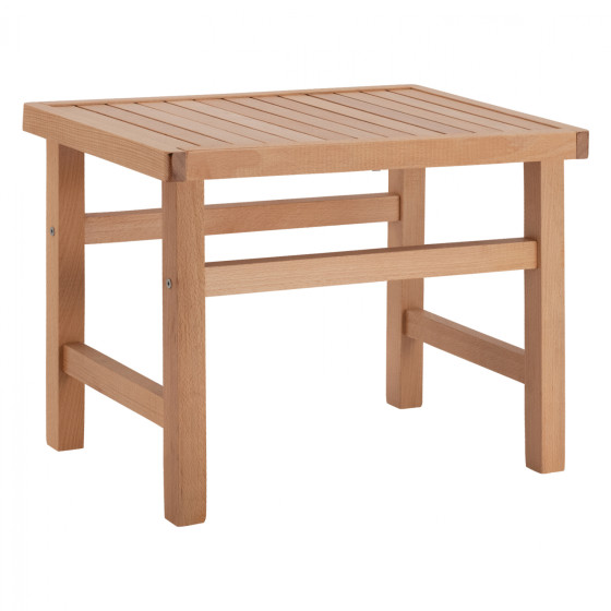 STOOL-COFFEE TABLE KOLI HM11499.03 NATURAL COLOR IMPREGNATED 60x40x45Hcm