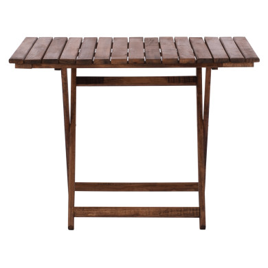 DIRECTOR'S TABLE LEMNOS OF SOLID BEECH WOOD IN WALNUT HM5652.01 101,5x63x75 cm.