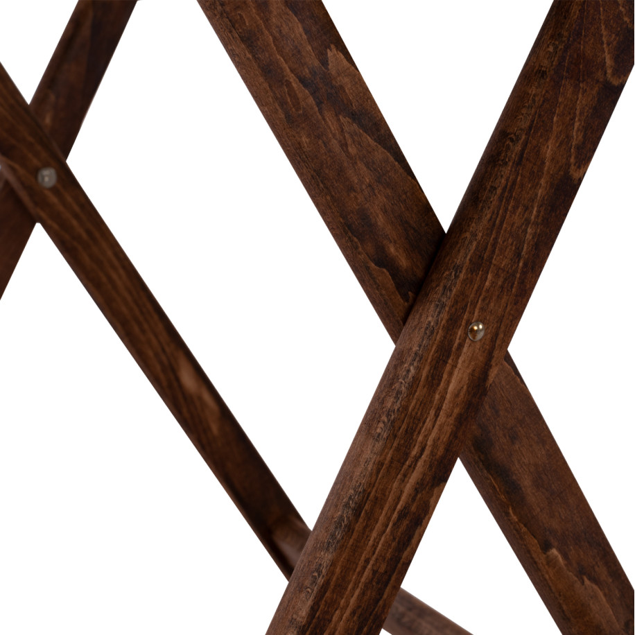 DIRECTOR'S TABLE LEMNOS OF SOLID BEECH WOOD IN WALNUT HM5652.01 101,5x63x75 cm.